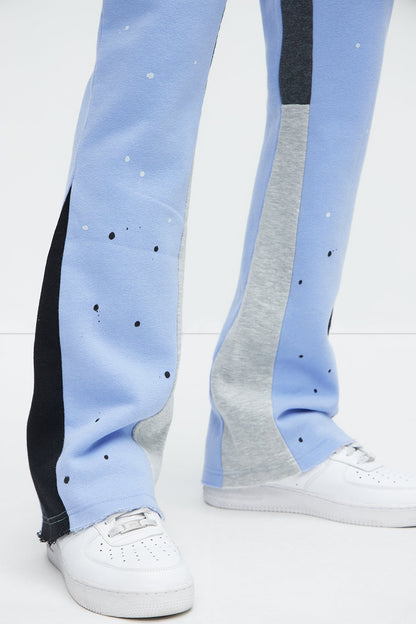 Tyson Maison Des Saints Skinny Flare Sweatpants - Violet