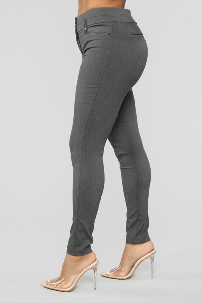 Workin Me Pants - Charcoal