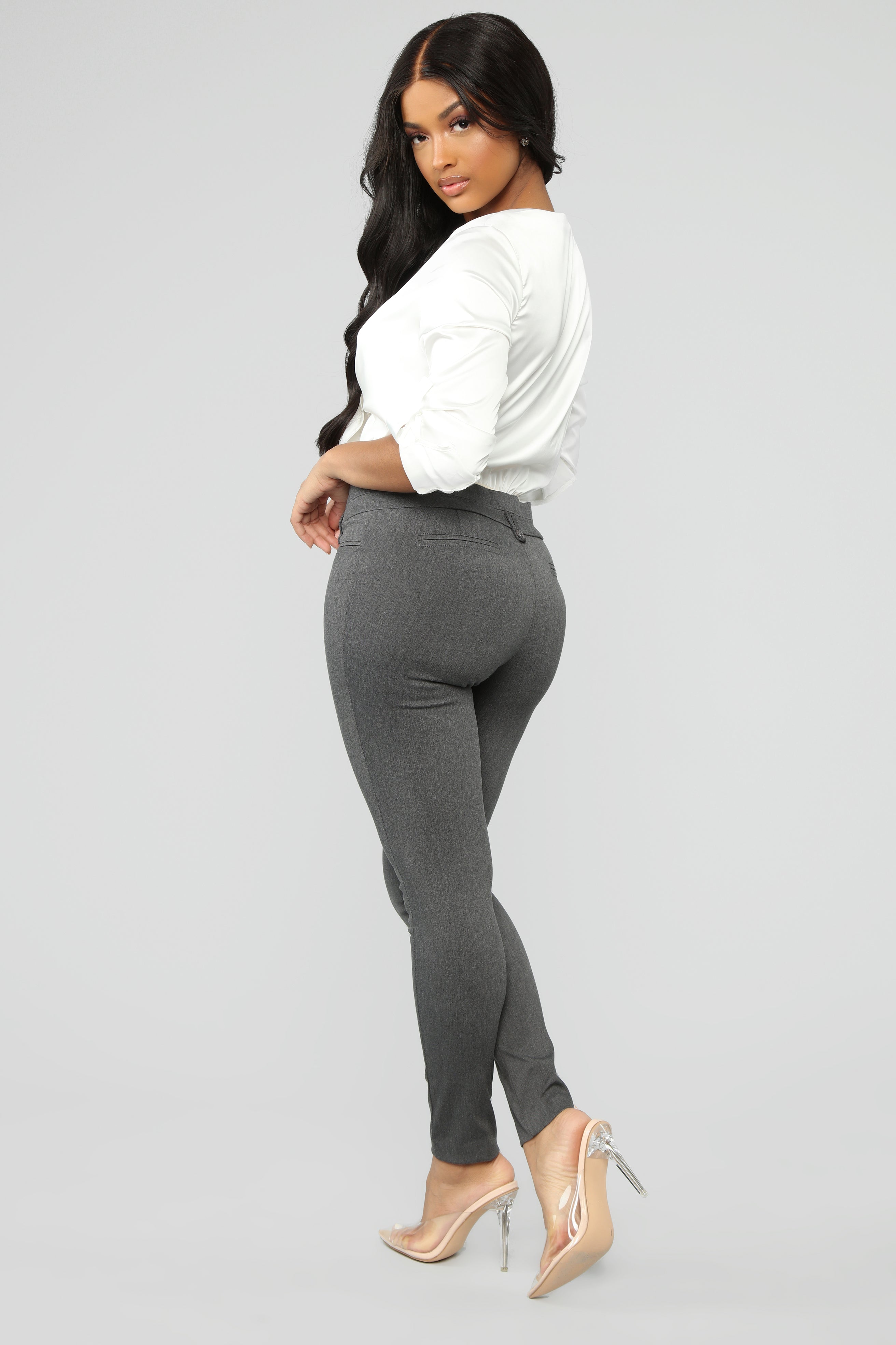 Workin Me Pants - Charcoal