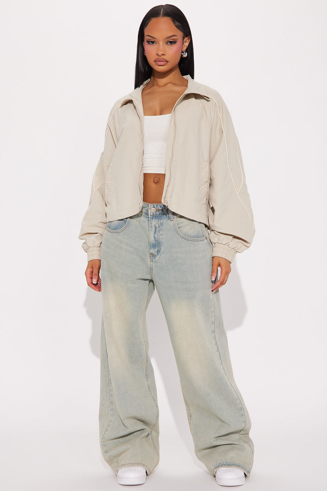Keep Your Cool Windbreaker - Sage