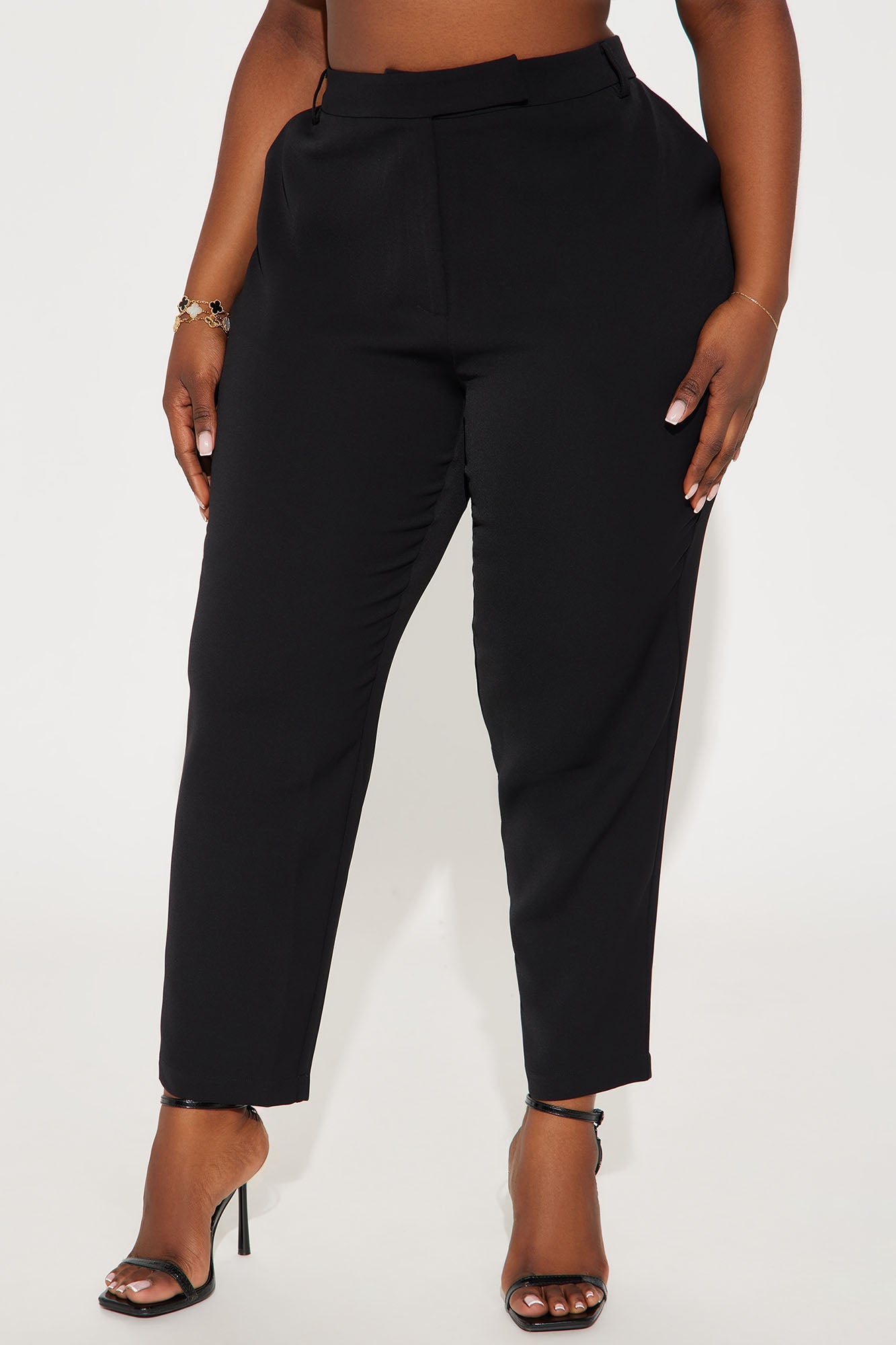 Allison Cigarette Skinny Pant - Black