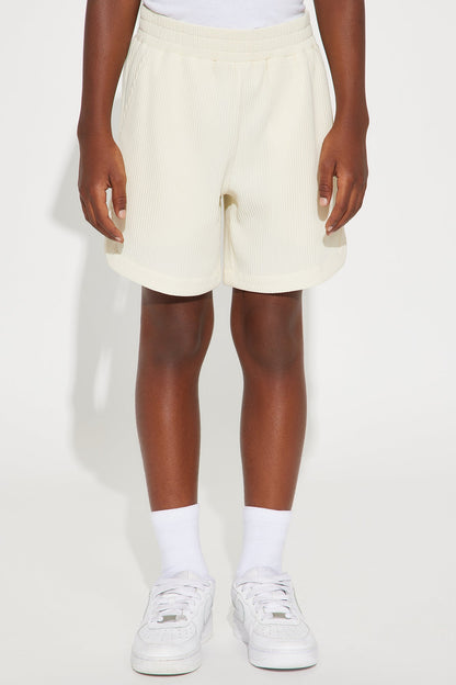 Mini Show Up Basketball Short - Off White