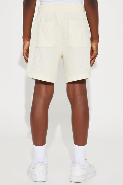 Mini Show Up Basketball Short - Off White