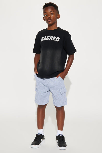 Mini Fly Vibes Cargo Short - Grey