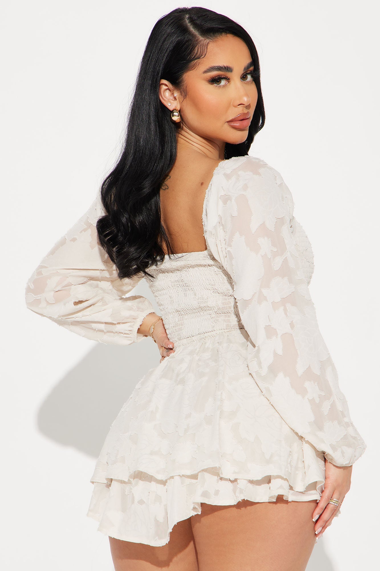 Match My Energy Romper - Cream