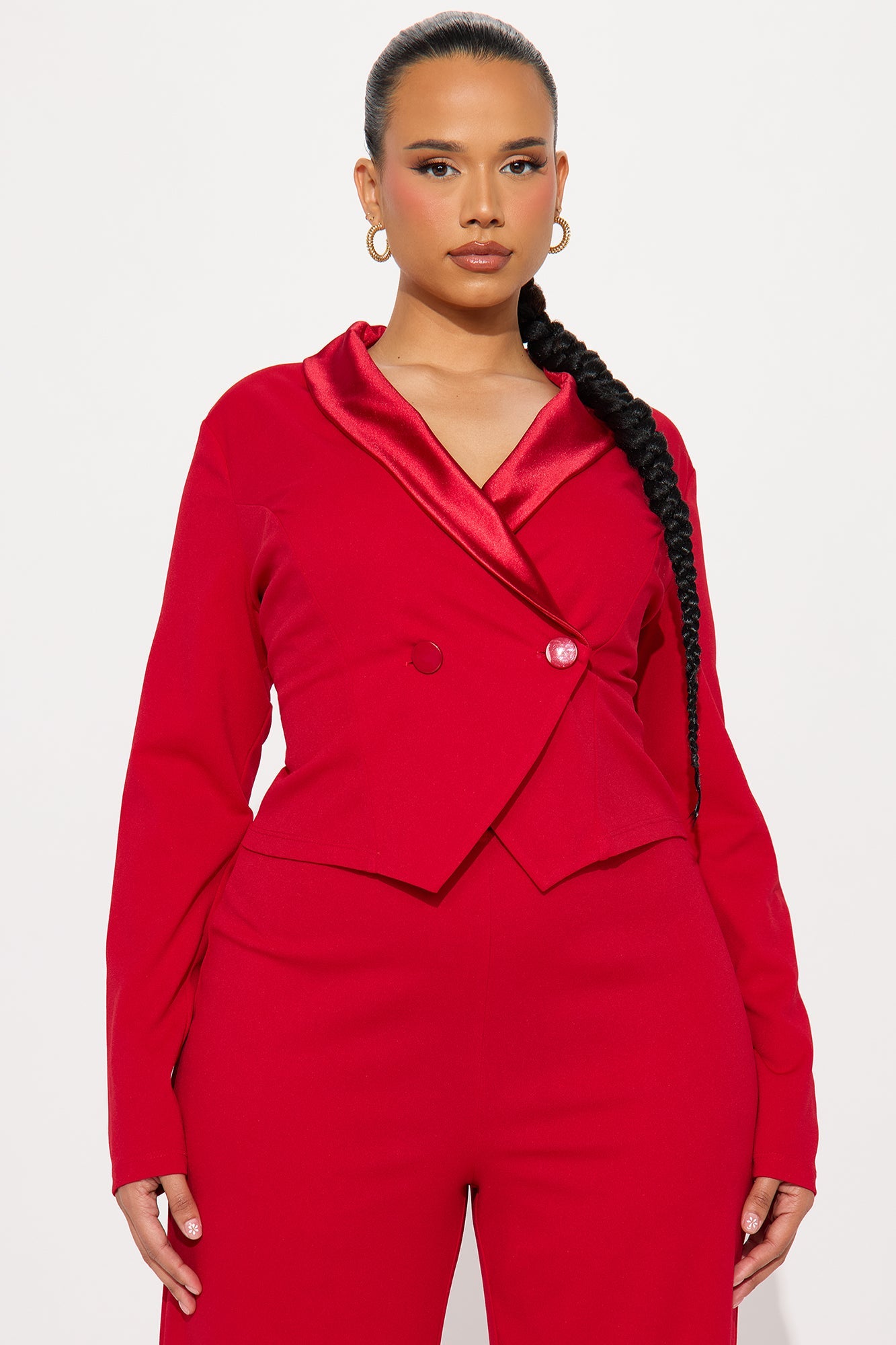 Best Wishes Jumpsuit - Red