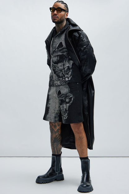 Azrael Tapestry Shorts - Black/combo