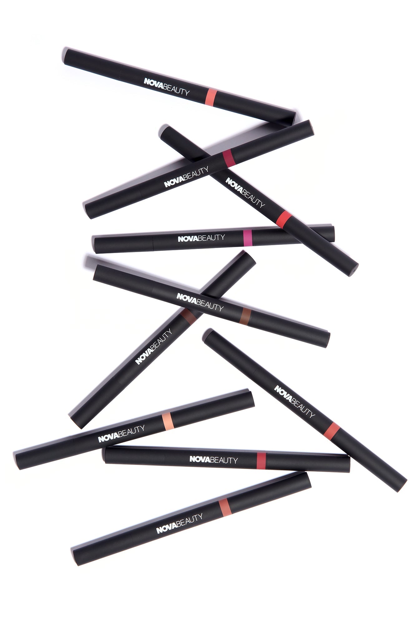 NOVABEAUTY 2 in 1 Snatched Lip Liner - Red 02