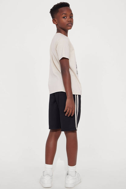 Mini See No Evil Short Set - Sand/combo