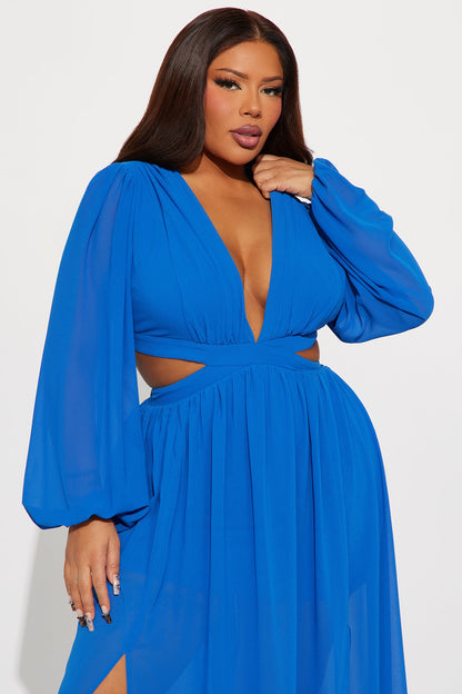 Natalia Maxi Dress - Blue