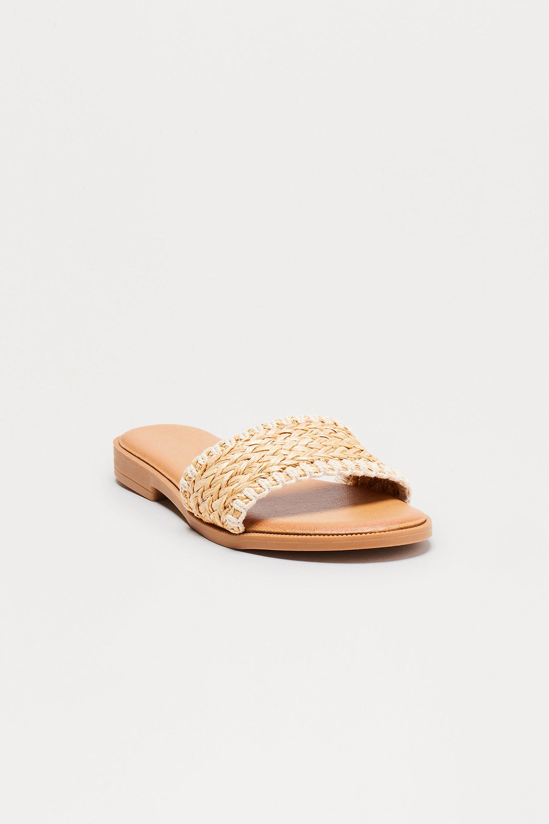Wakiki Raffia Sandals - Beige
