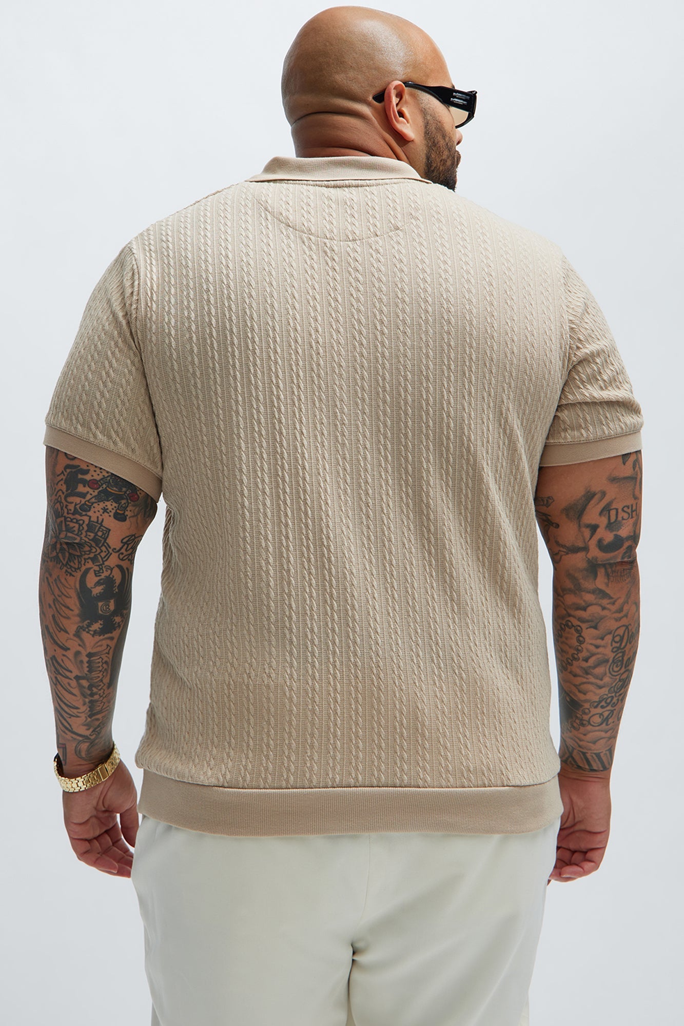 Caddie Short Sleeve Polo - Cream