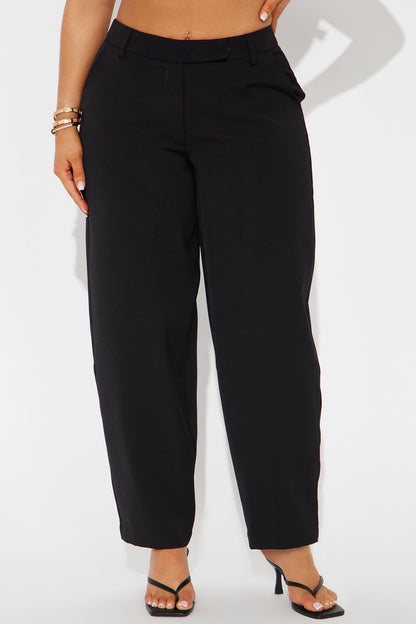 Allison Cigarette Skinny Pant - Black