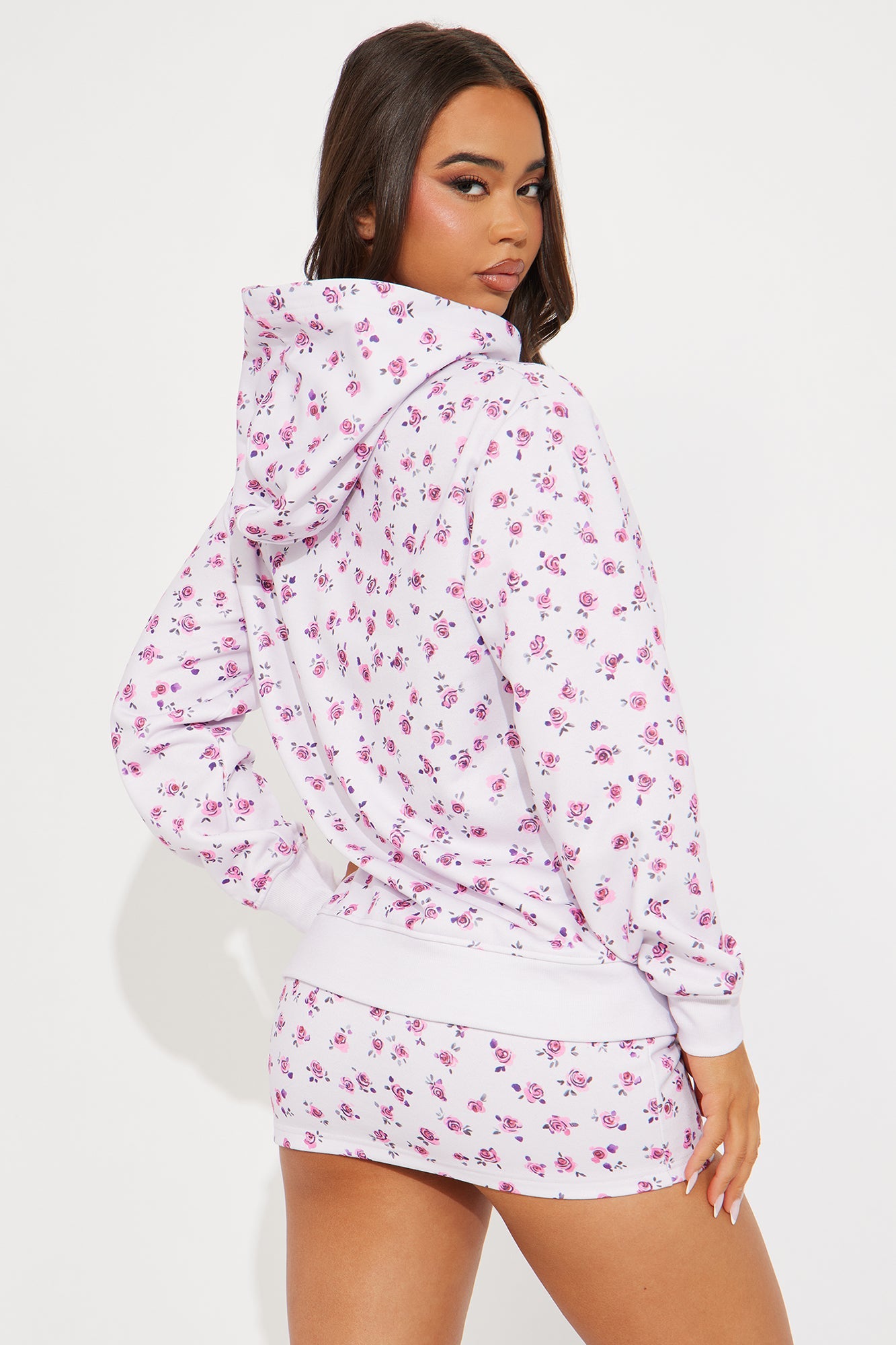 Fiona Floral Skirt Set - Lavender