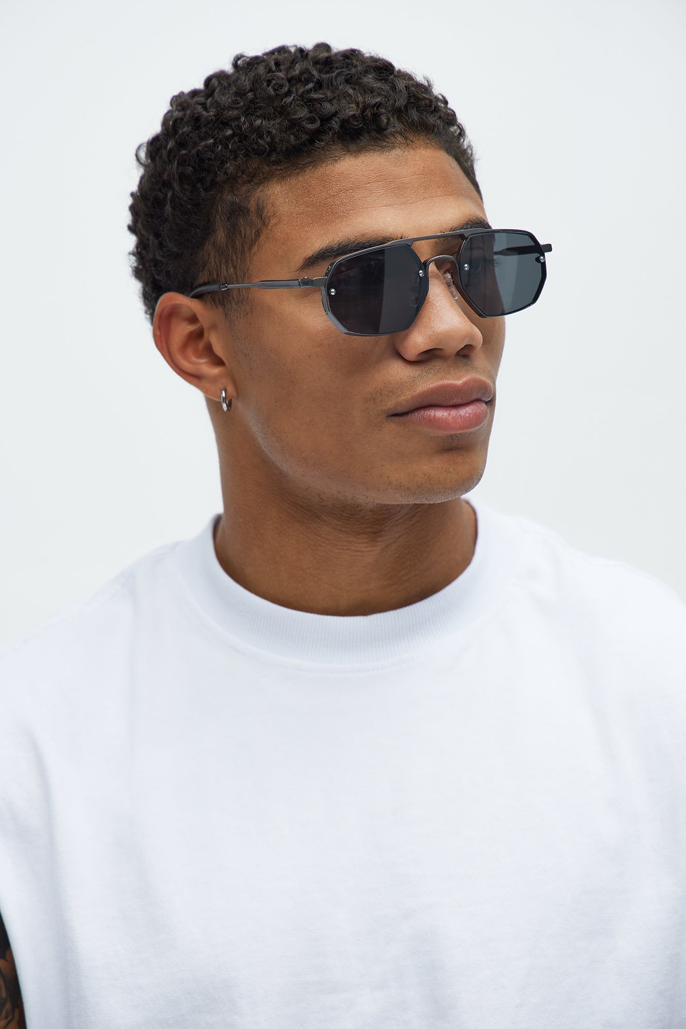 Rebel Aviator Sunglasses - Gunmetal