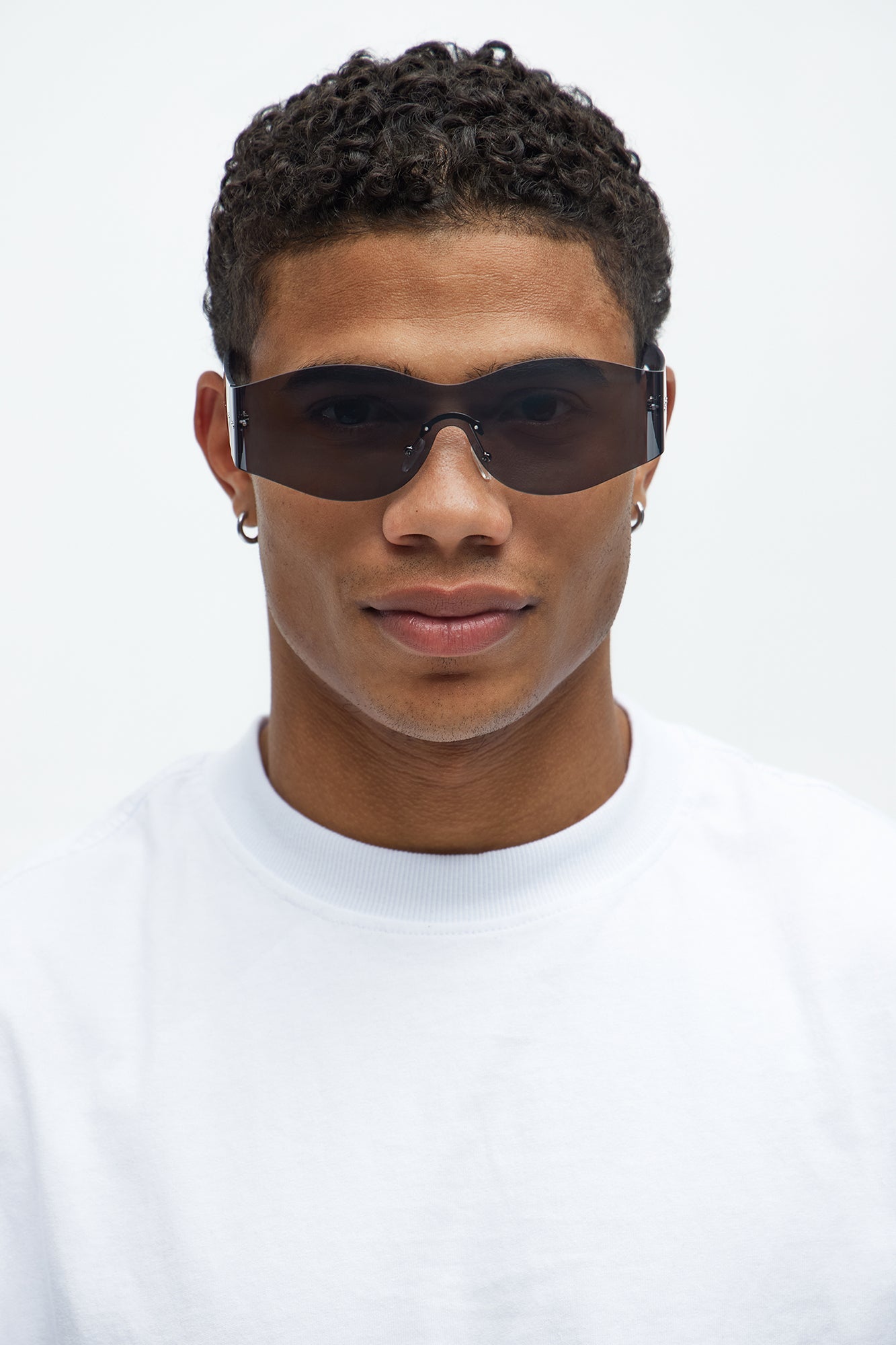 Goodbye Shield Sunglasses - Dark Grey
