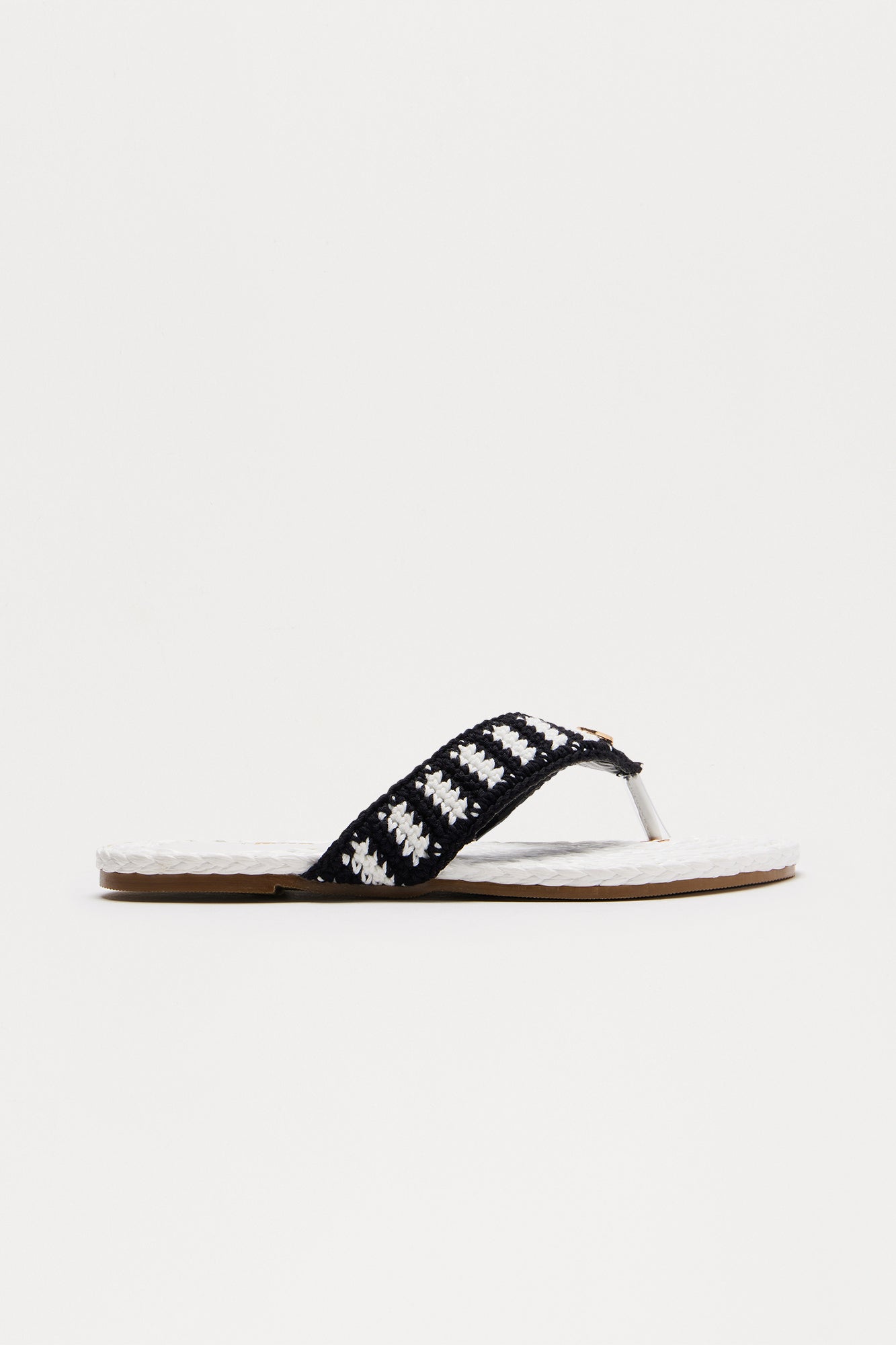 Hawaii Beaches Sandals - White/Black