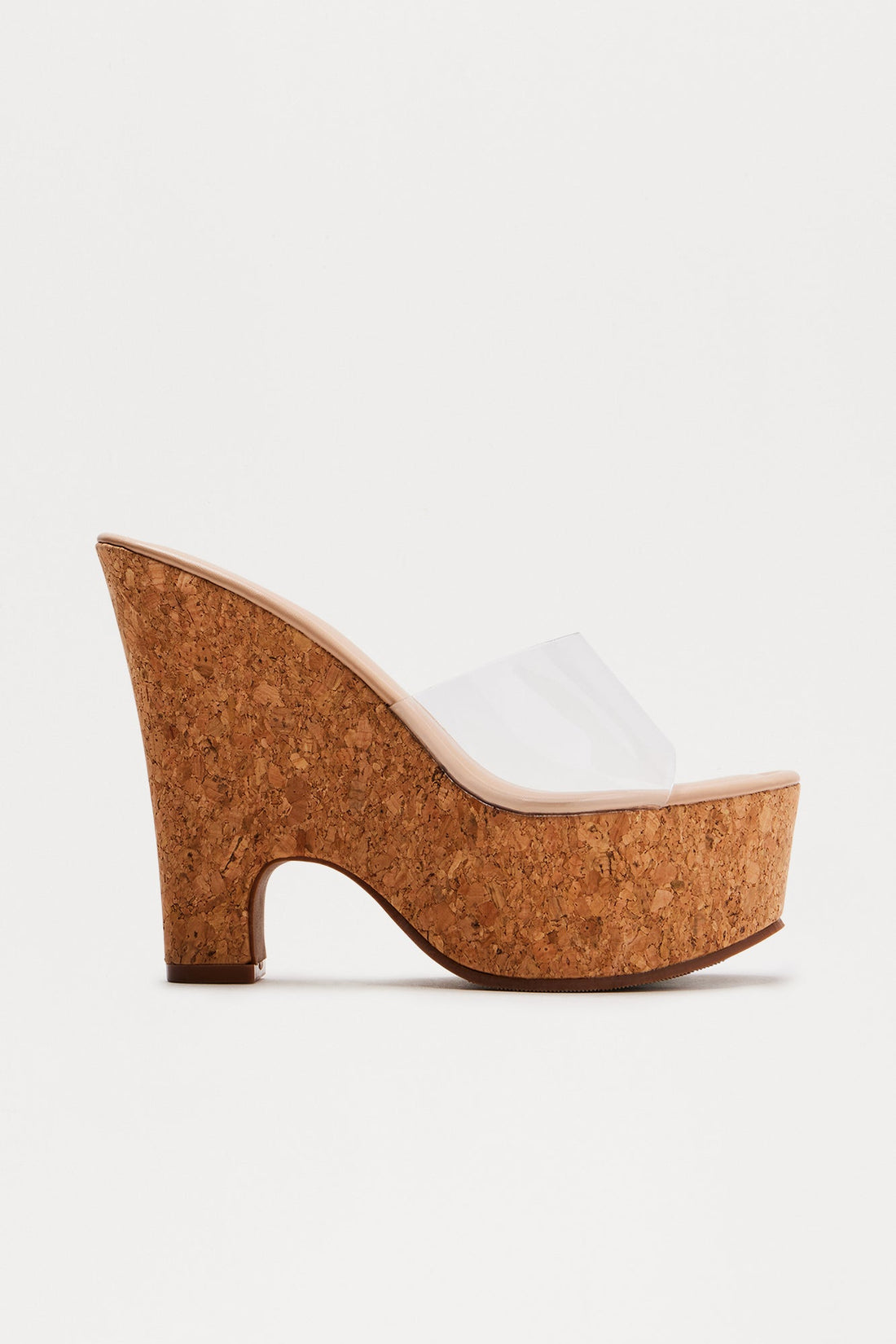 Lonnie Cork Wedges - Beige
