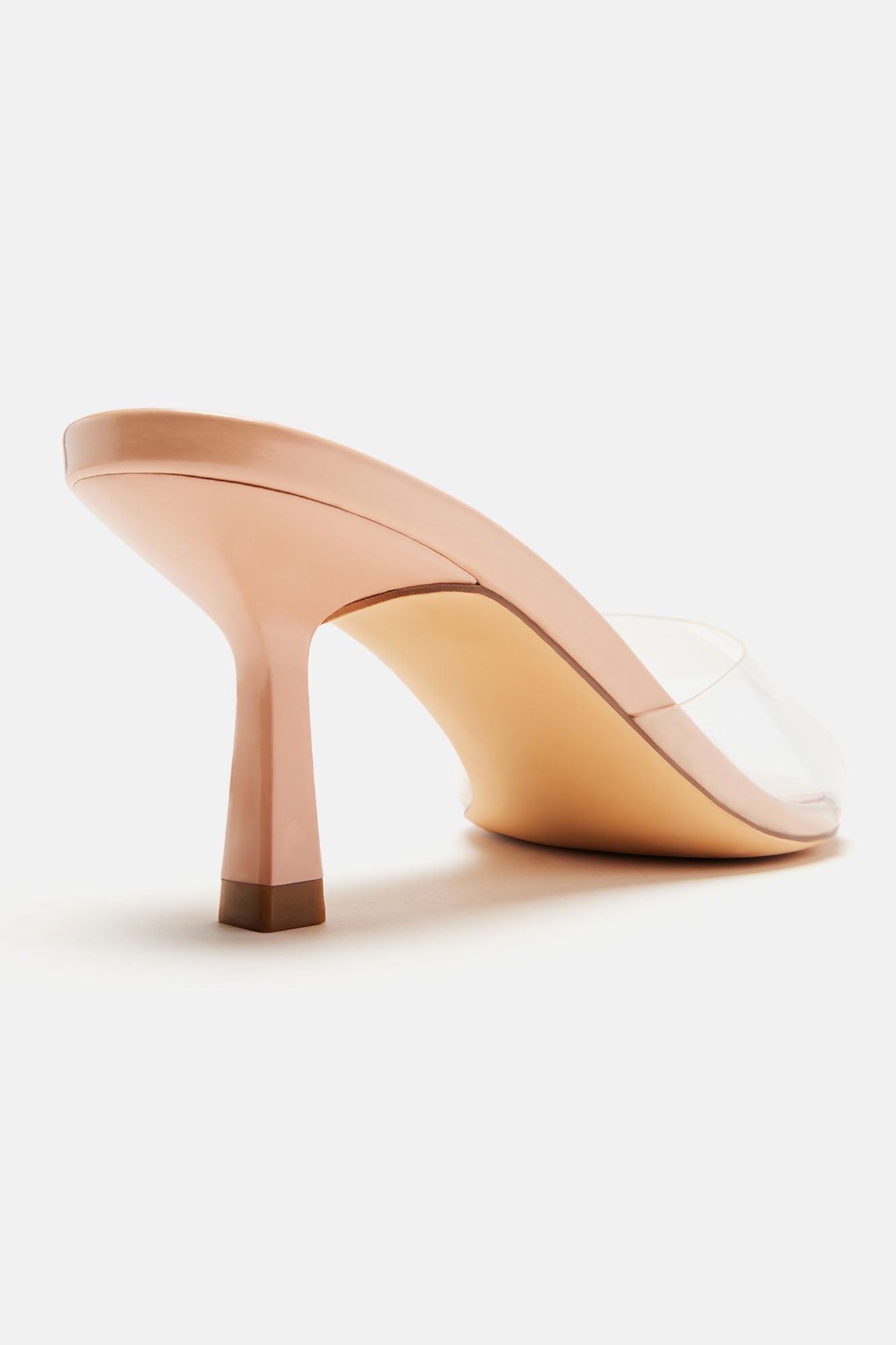 Only Have Eyes For You Heeled Mules - Nude