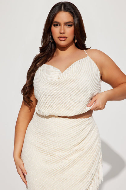 Next Vacation Skirt Set - Cream