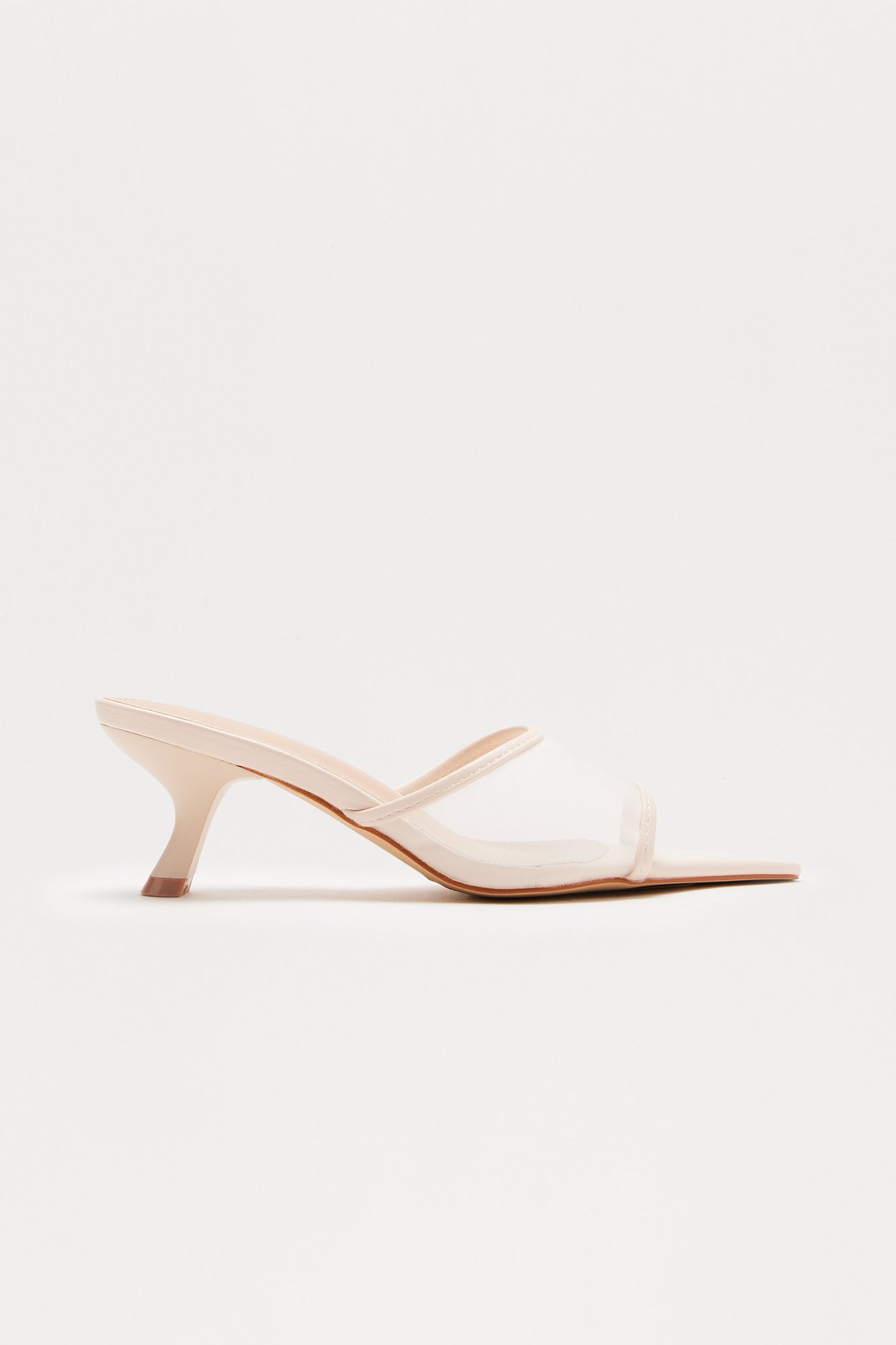 Ginny Mesh Mules - Off White