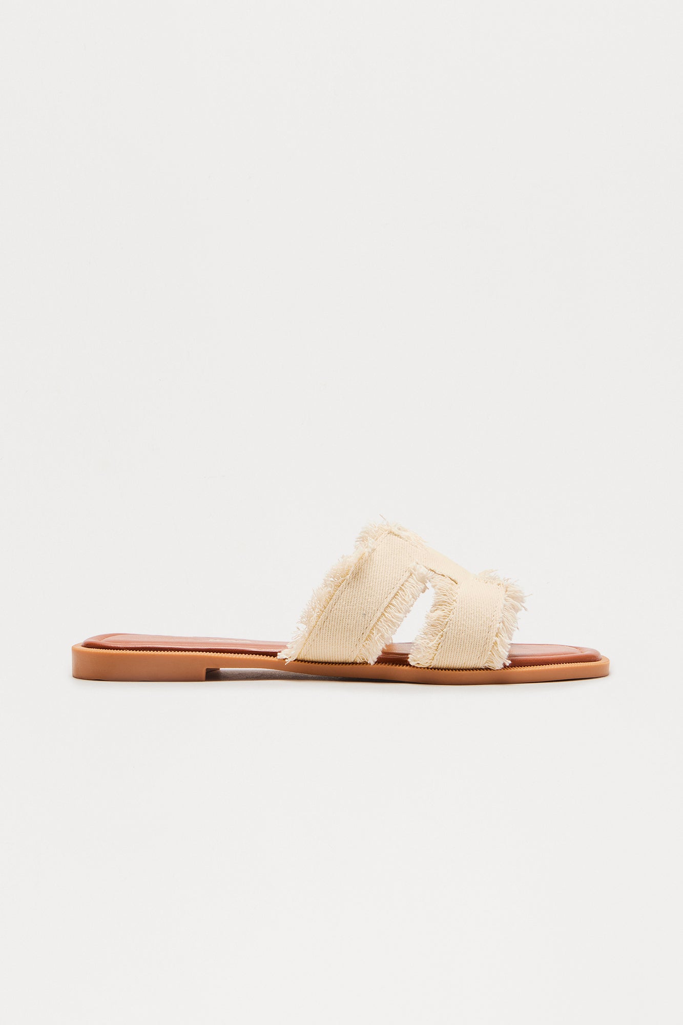 Tucker Distressed Sandals - Beige