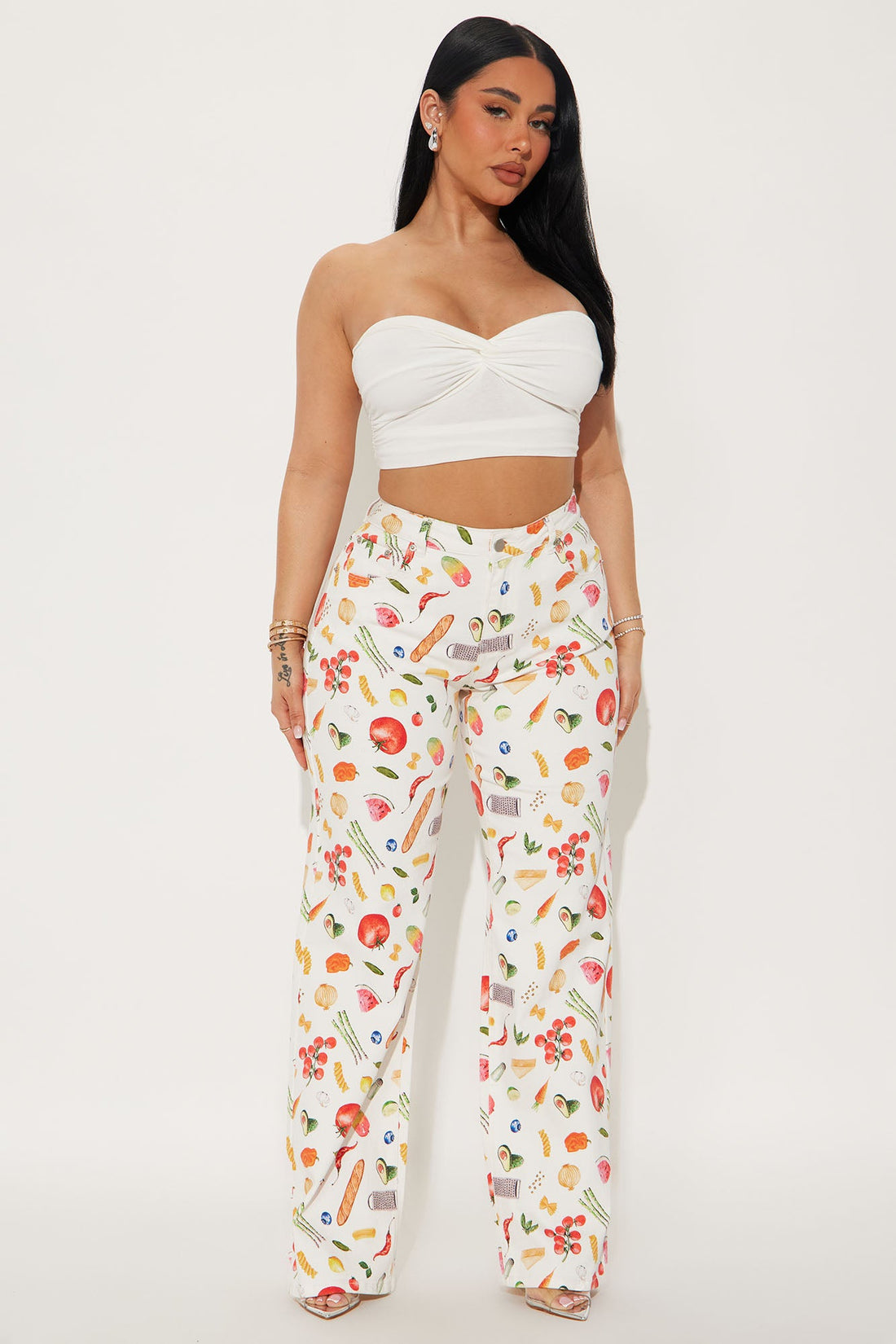 Secured The Goods Pant - White/combo