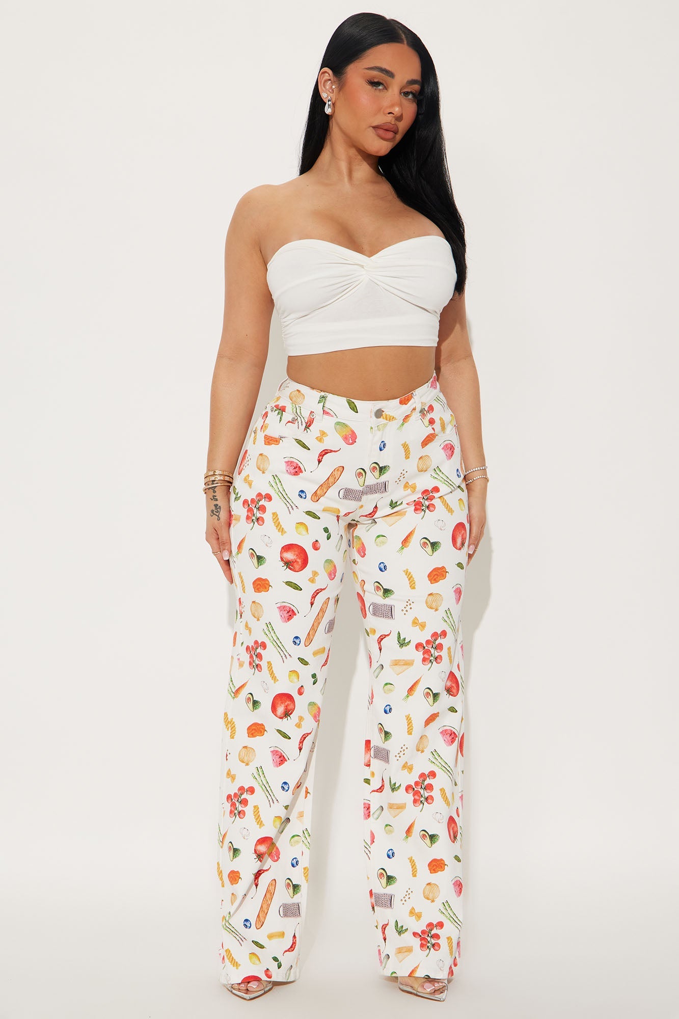 Secured The Goods Pant - White/combo
