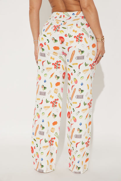 Secured The Goods Pant - White/combo