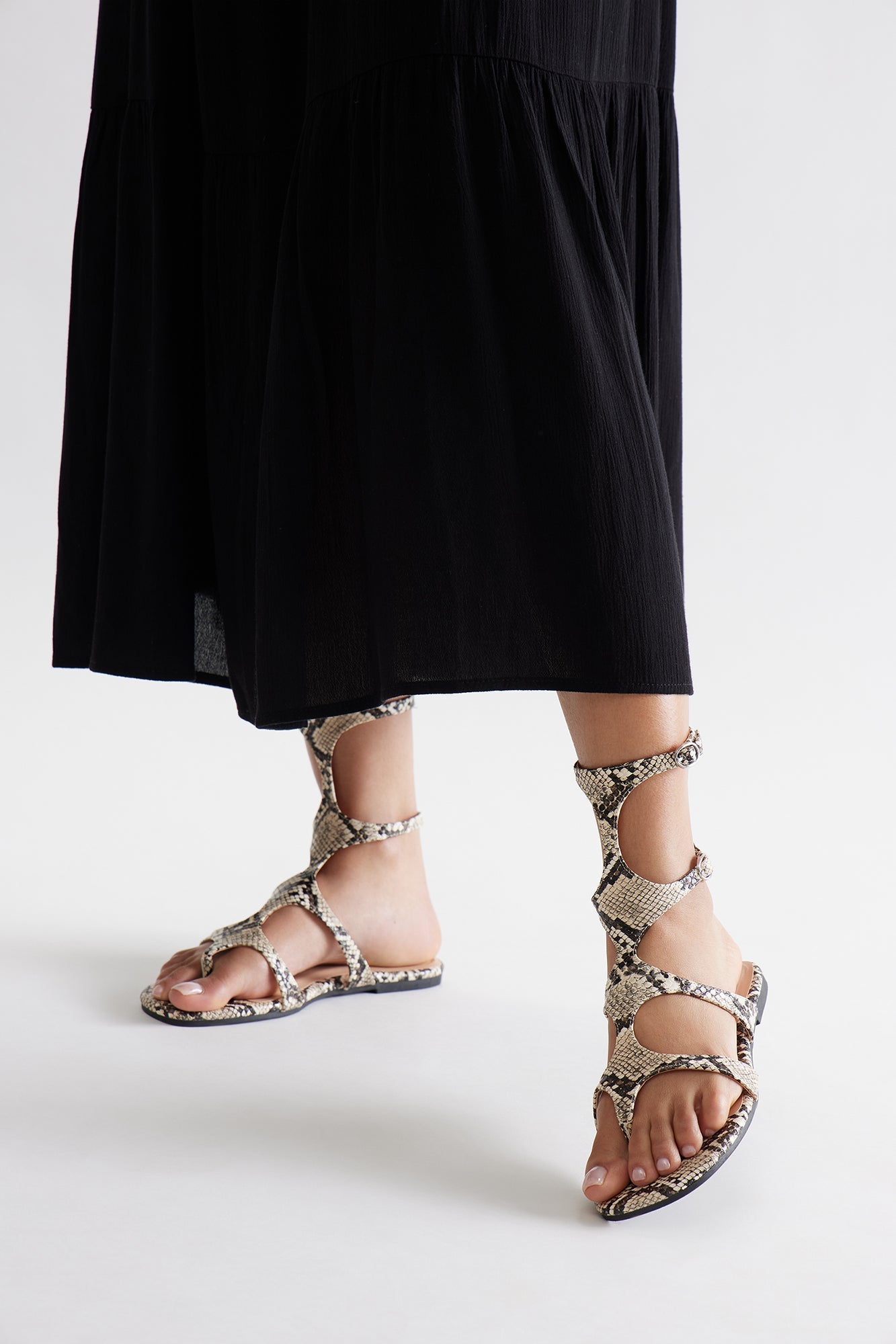 Colombia Gladiator Sandals - Grey/combo