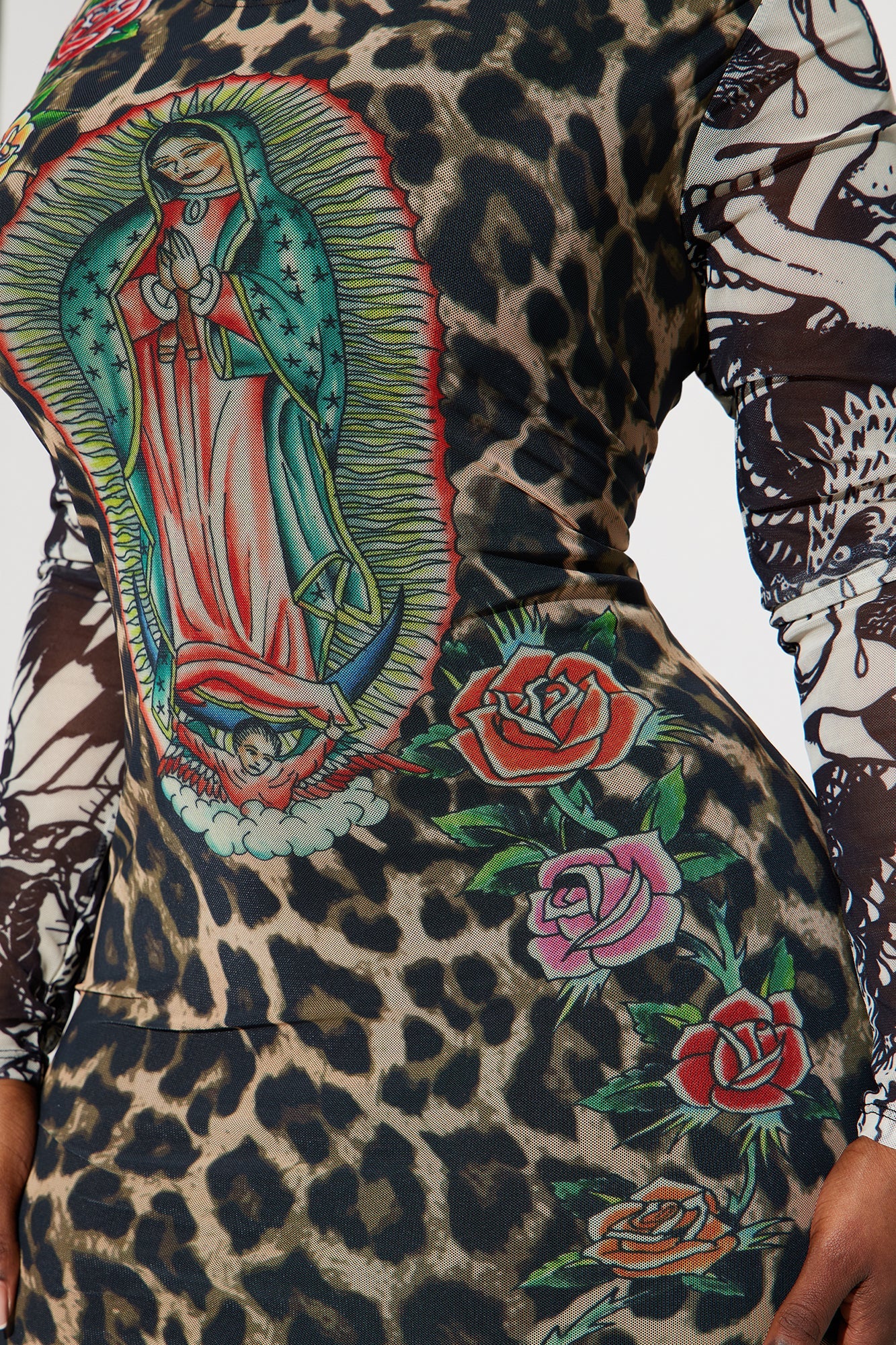 Ed Hardy Leopard Mini Dress - Leopard