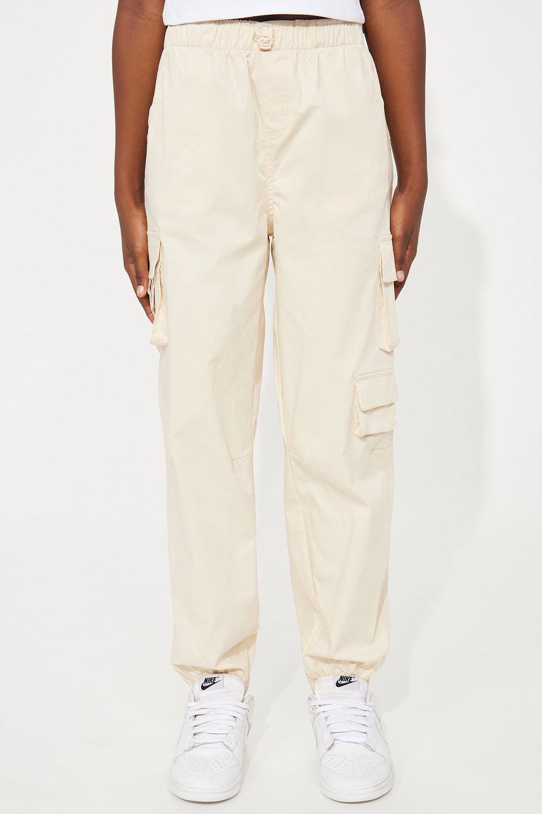 Mini Showing All Sides Parachute Pant - Beige