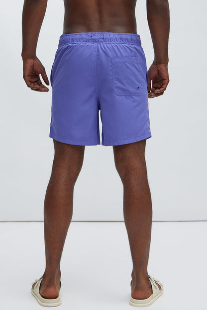 Montez Stretch Swim Trunk 7″ - Purple