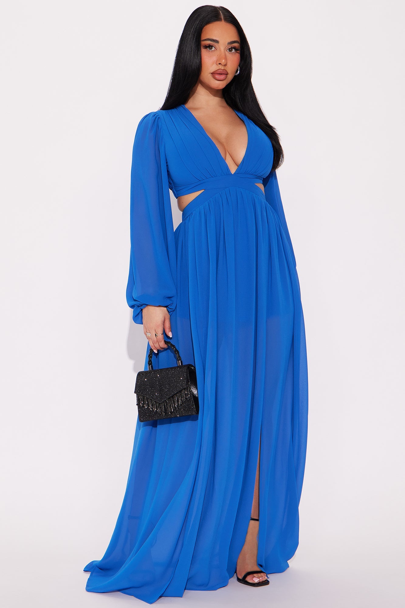 Natalia Maxi Dress - Blue