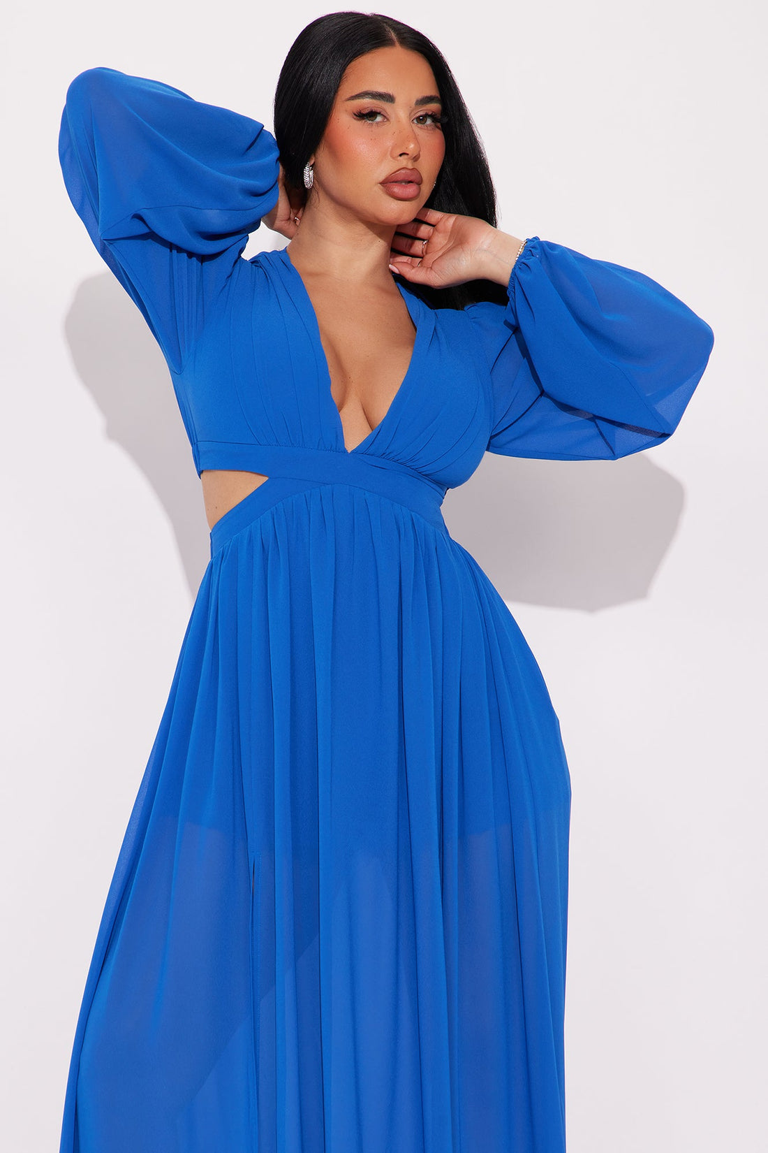 Natalia Maxi Dress - Blue