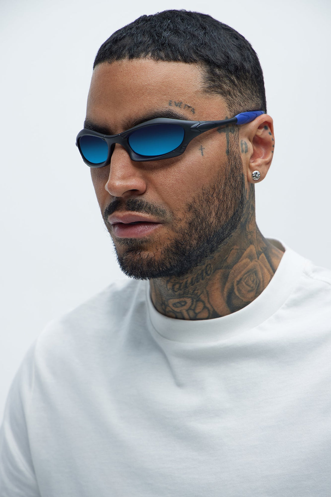 Easy Style Sunglasses - Black/Blue
