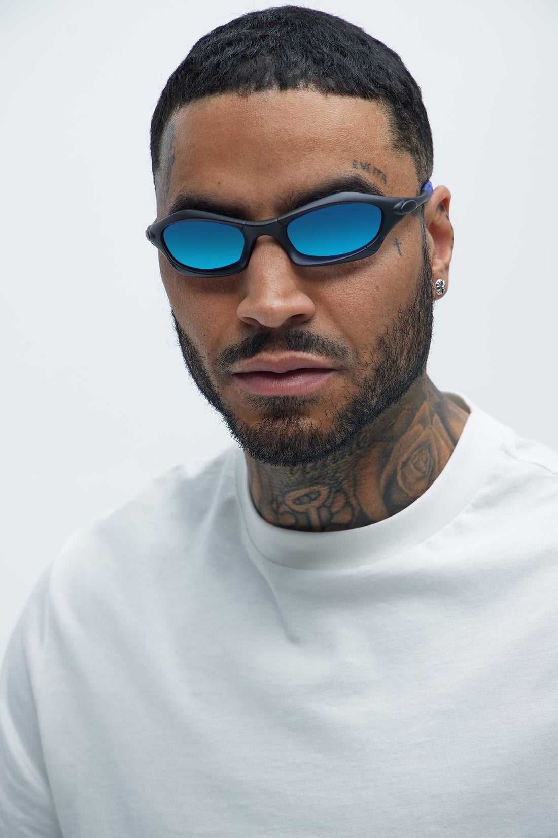 Easy Style Sunglasses - Black/Blue