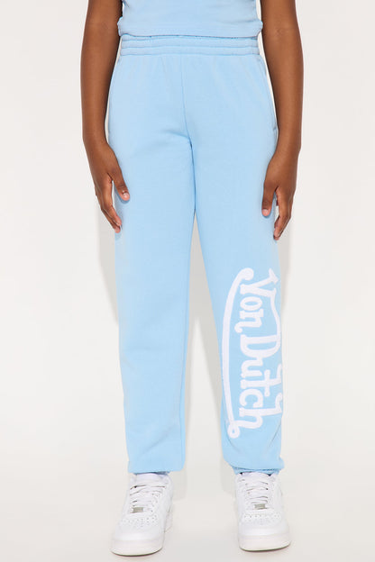 Mini Von Dutch Patch Jogger - Blue