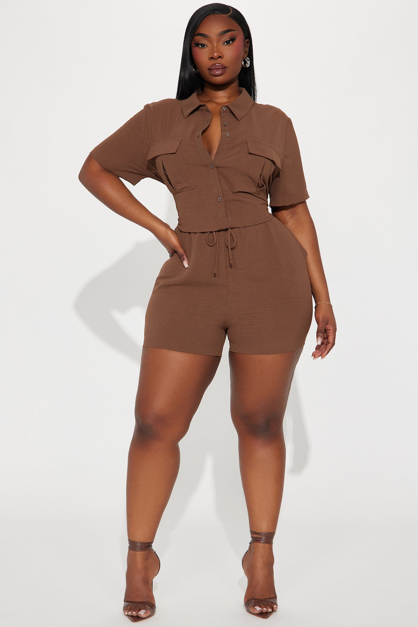 Maisie Romper - Chocolate