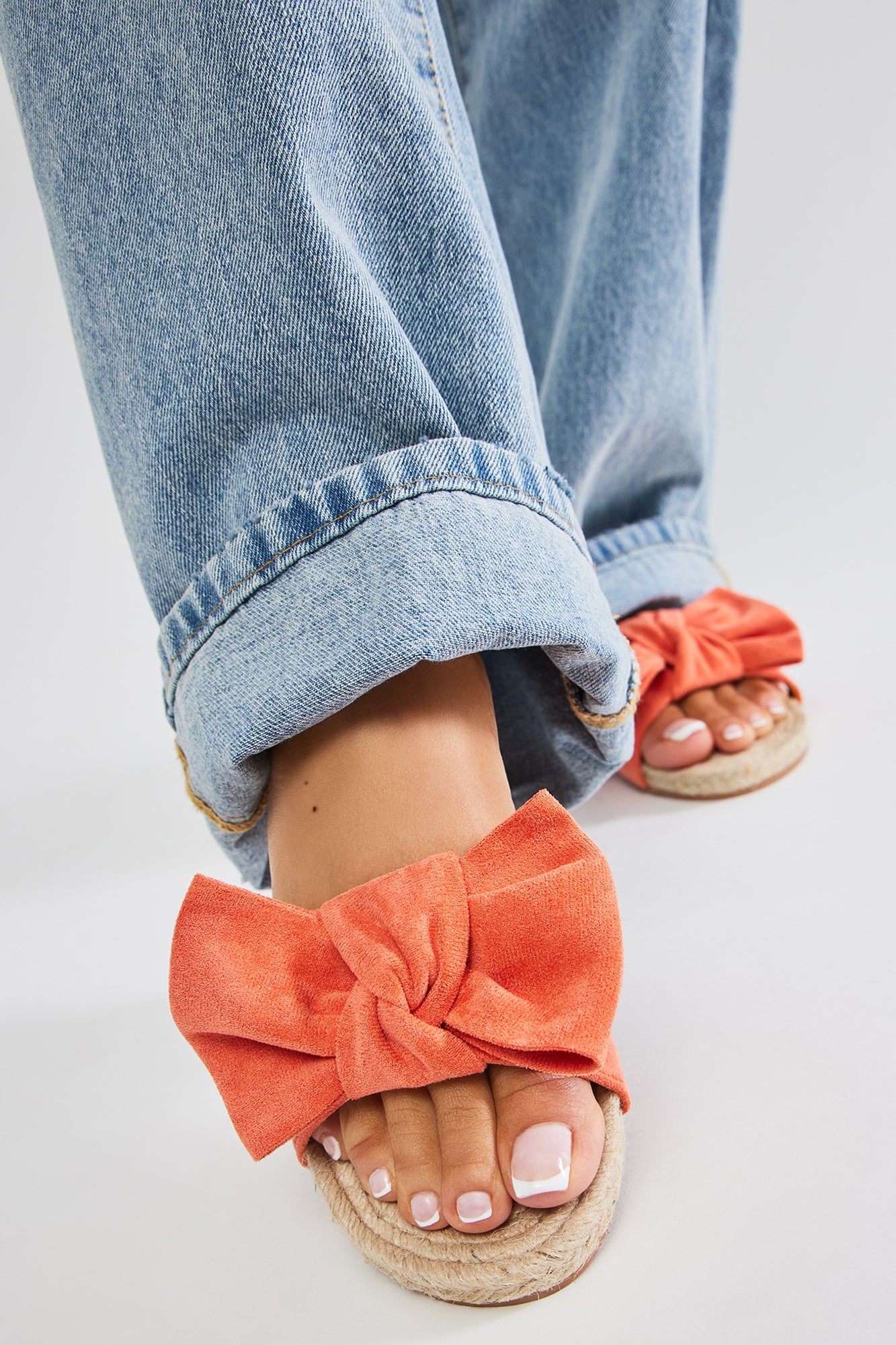 Off To Brunch Flat Sandals - Orange