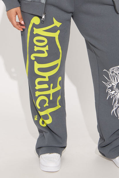 Von Dutch Full Throttle Pant - Charcoal/combo