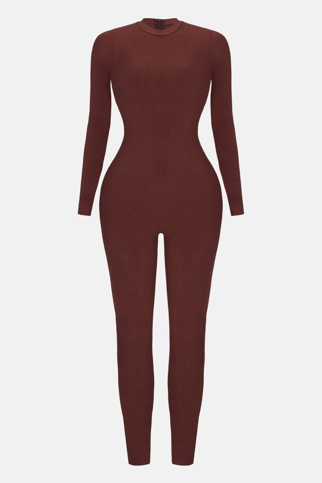 Maribel Snatched Jumpsuit - Chestnut