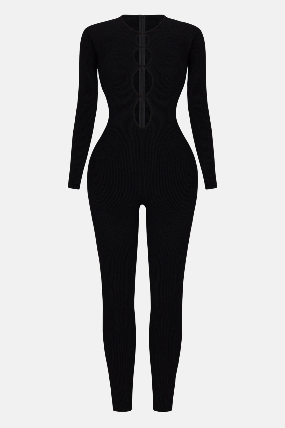 Jordyn Snatched Jumpsuit - Black