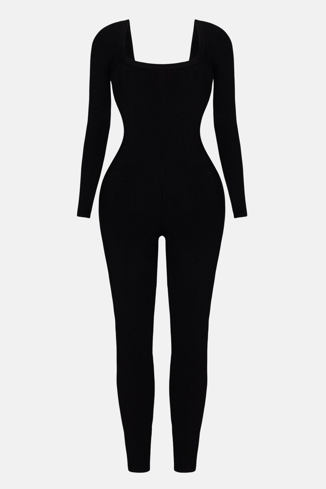 Hailey Snatched Jumpsuit - Black
