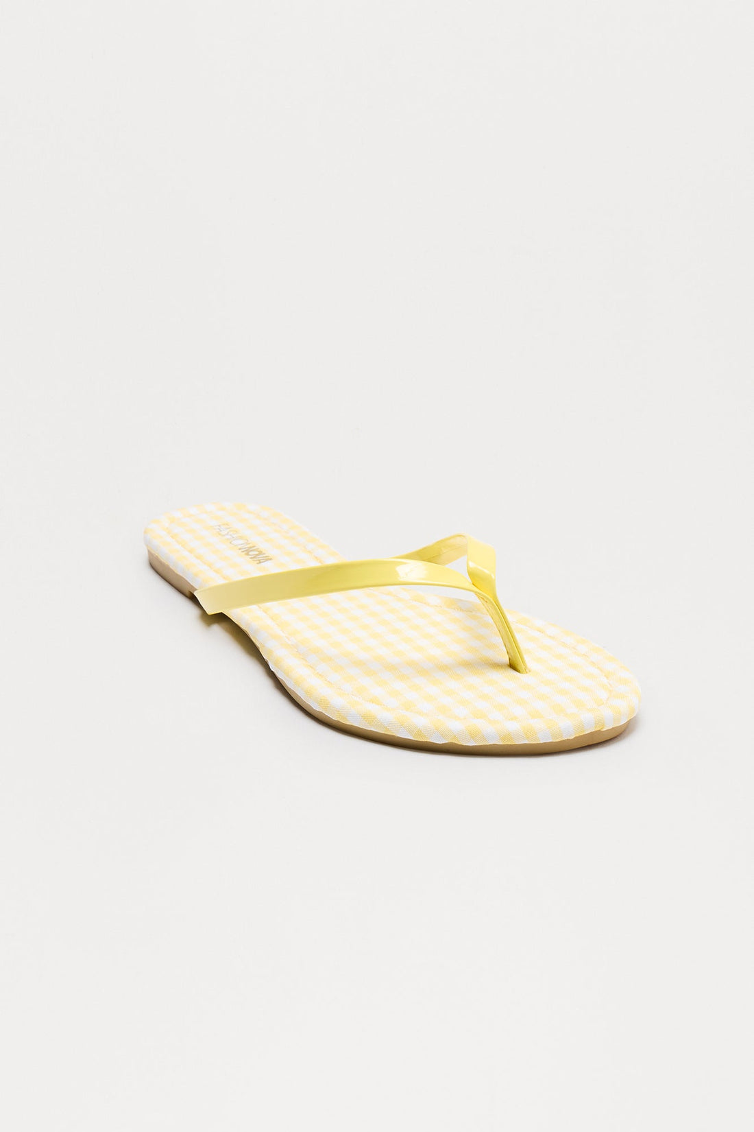 Malibu Picnic Flip Flops - Yellow/combo