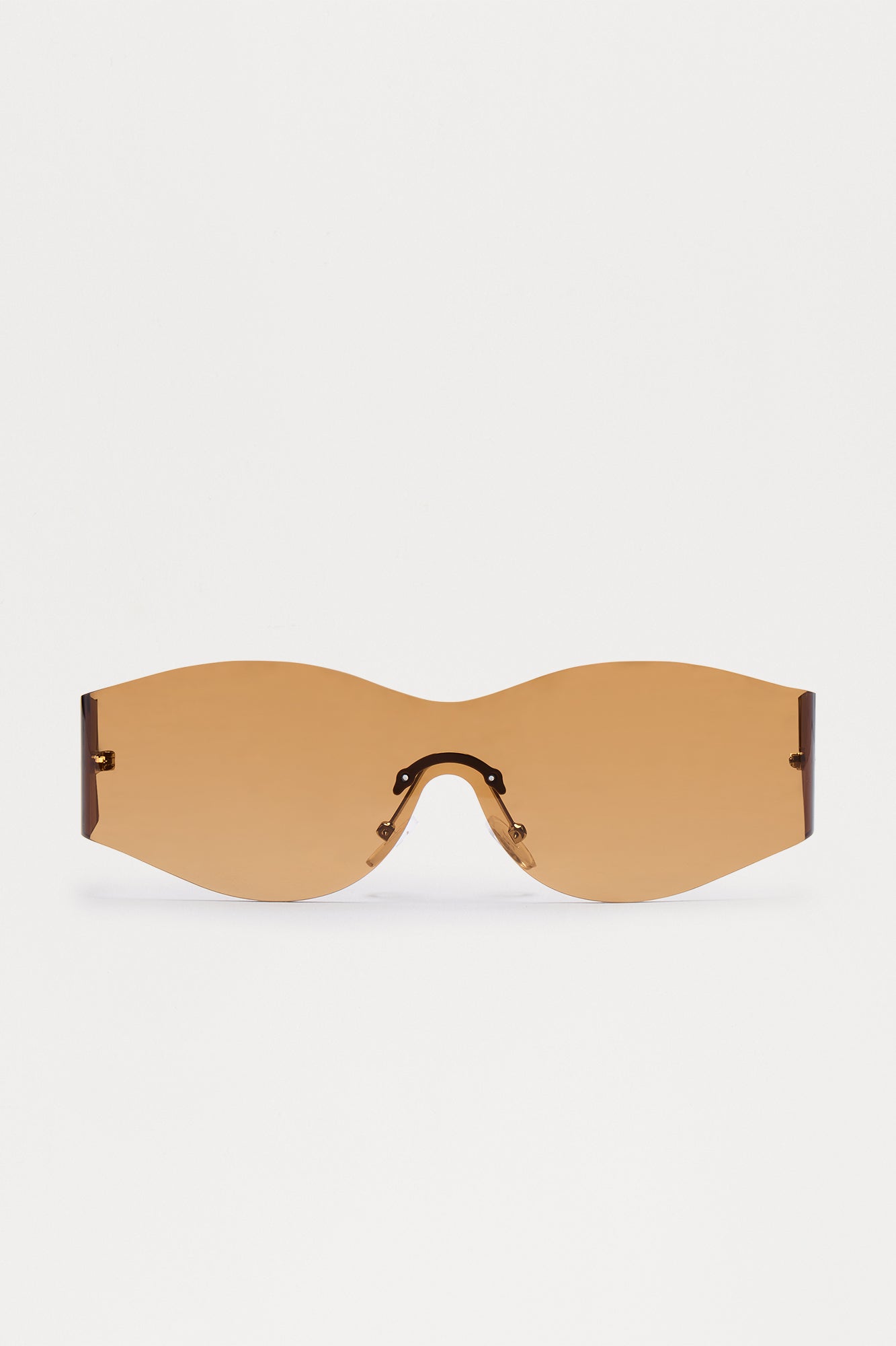 Goodbye Shield Sunglasses - Brown