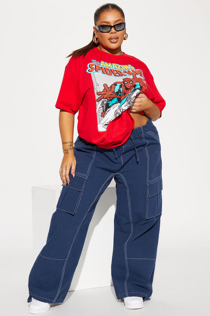 The Amazing Spiderman Graphic Tshirt - Red