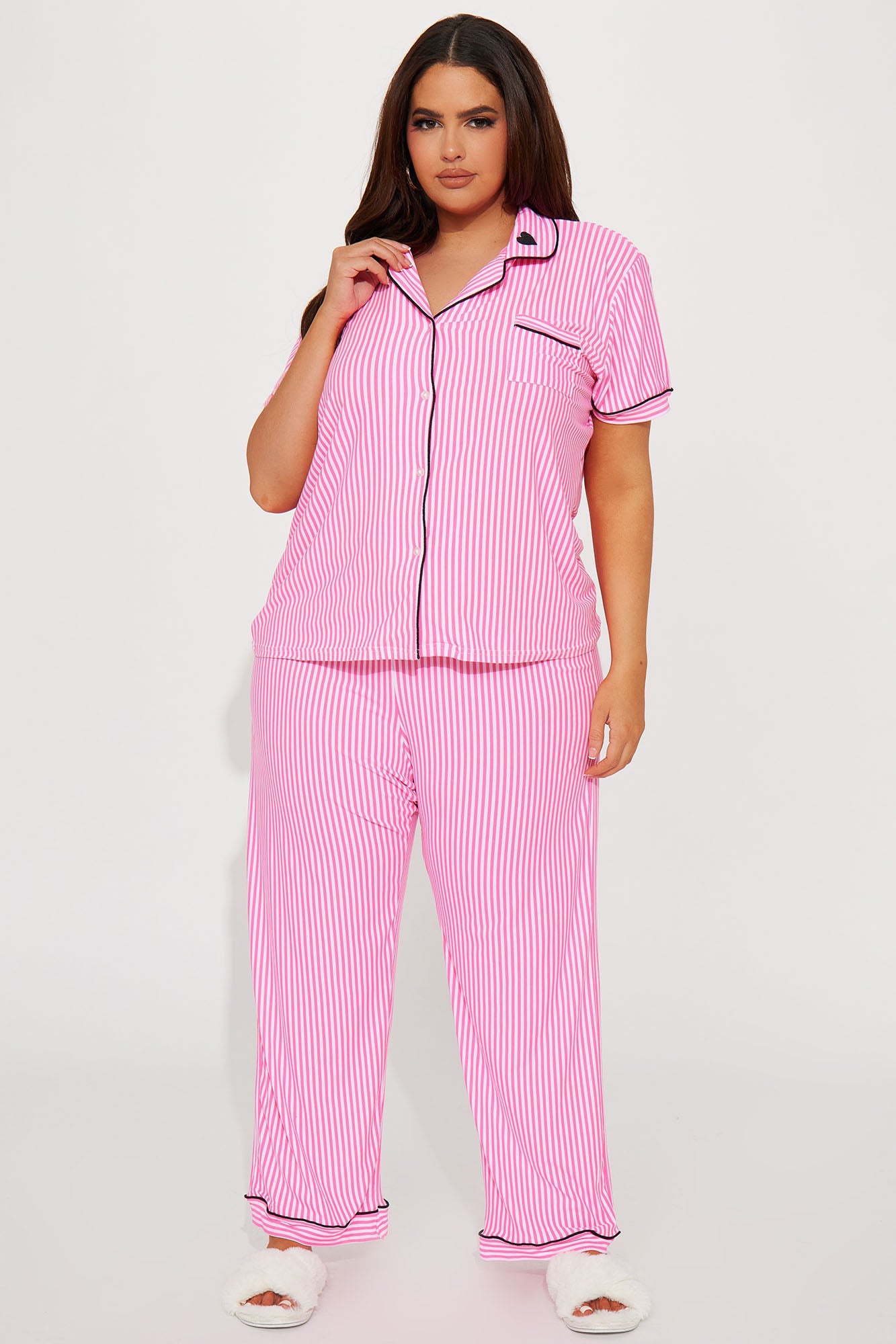 Dreaming Of A Cutie PJ Pant Set - Pink