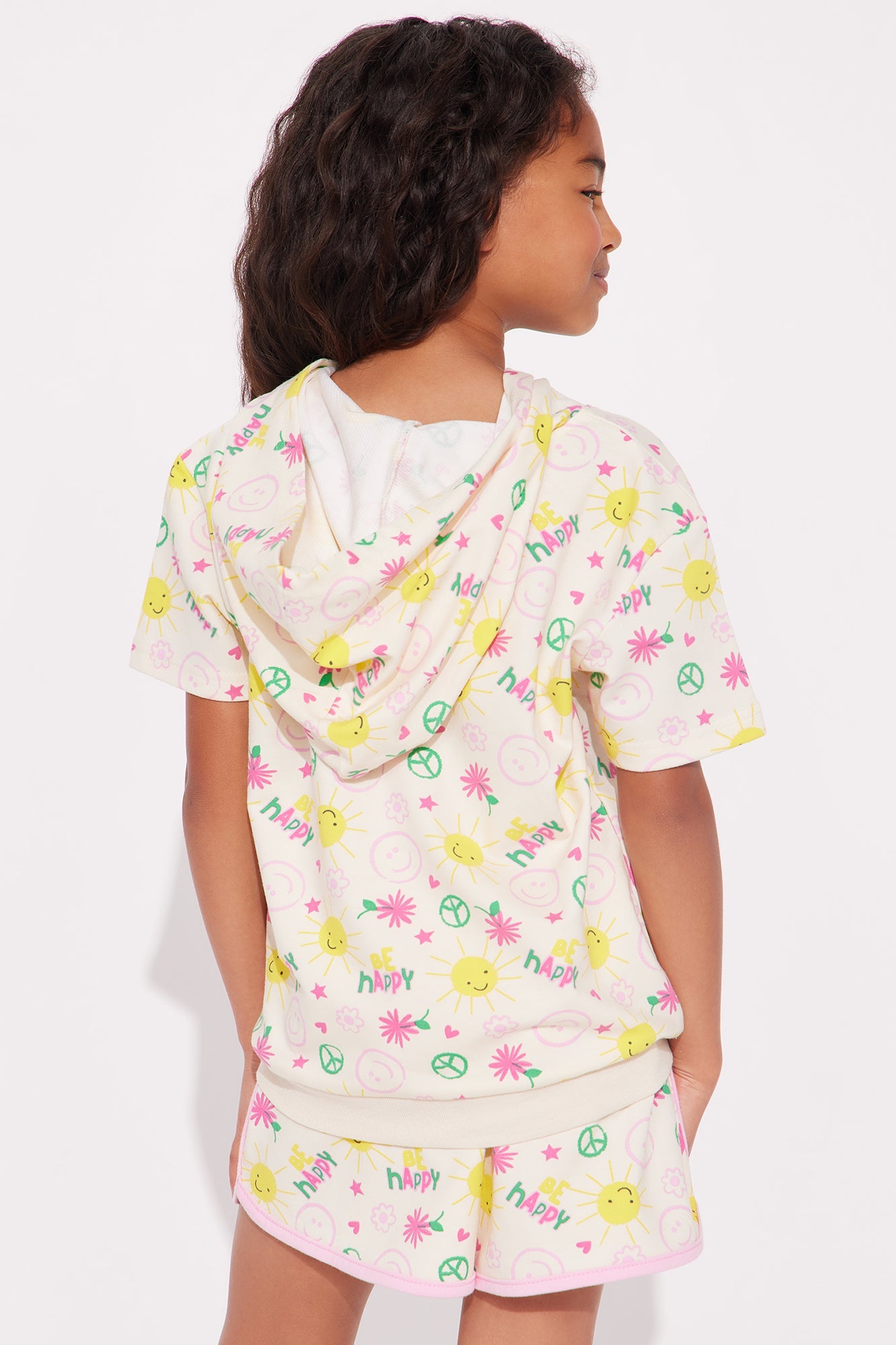 Mini Sunny Day Short Set - Multi Color