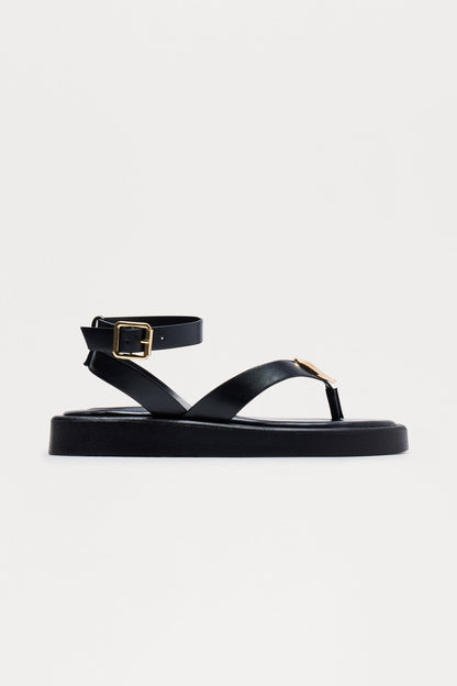 Penny Hardware Sandals - Black